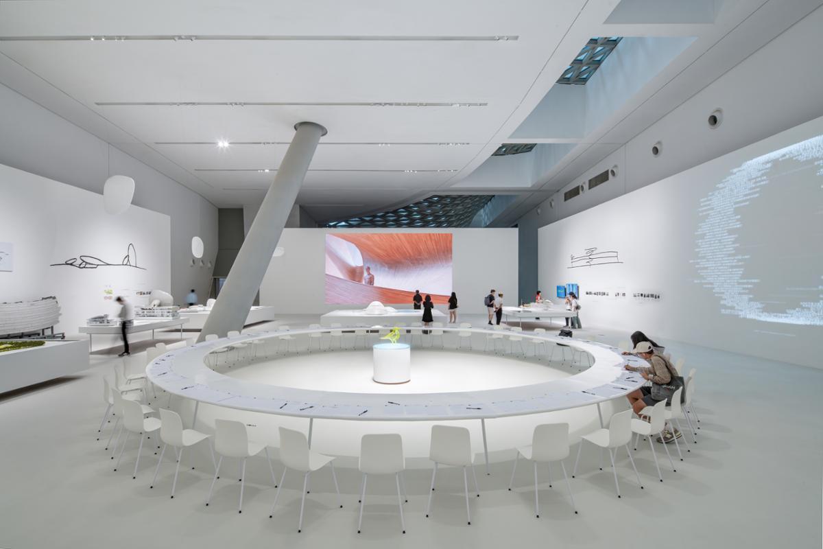 The exhibition occupies an expansive space of more than 3,000sq m / MAD Architects/Shenzhen Museum of Contemporary Art and Urban Planning