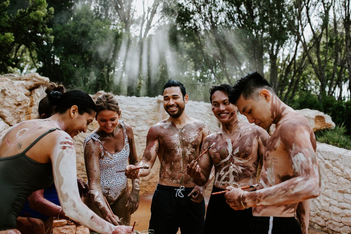 Social wellness experiences which foster connection and promote collective wellness are expected to become a major trend in 2024 / Peninsula Hot Springs