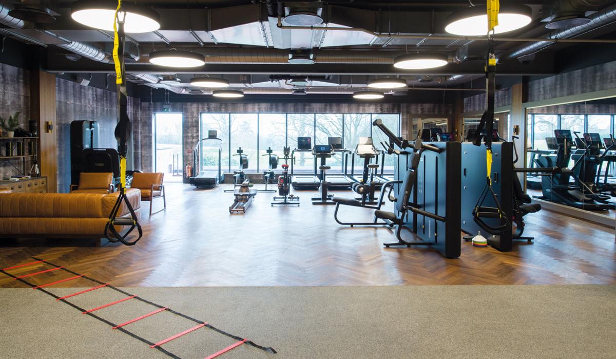 Sparc Studio was responsible for designing the gym at South Lodge / photo: SPARC STUDIO / South Lodge Spa / Amy-Murrell