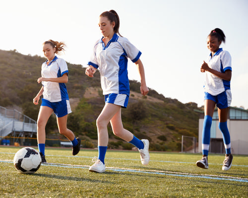 The study examined 418 teenagers and found a link between physical activity in 15-18 year old girls and their attentional control
/ Shutterstock / Monkey Business Images