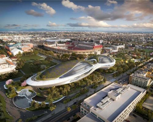 The Lucas Museum of Narrative Art has been designed by architect Ma Yansong of MAD Architects