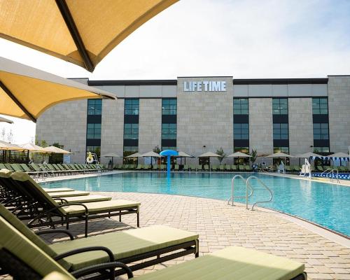 Both properties will be rebranded as Life Time clubs, before their reopenings later this year / Life Time