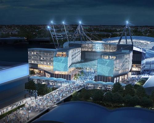 Designed by architects Populous, the project looks to transform Etihad Stadium into a year-round entertainment destination / Populous/Manchester City FC