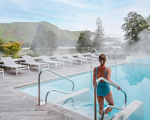 Lodore Falls in the North of England's picturesque Lake District won the Best Spa Garden award / Lodore Falls Hotel & Spa