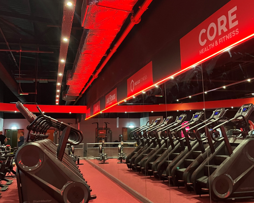 Just Fitness aims to provide a premium-looking gym experience at a budget-friendly price / Core Health & Fitness
