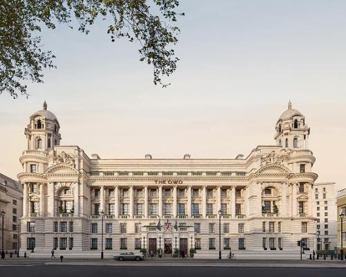 The hotel will mark Raffles' debut property in the UK / Raffles London at The OWO