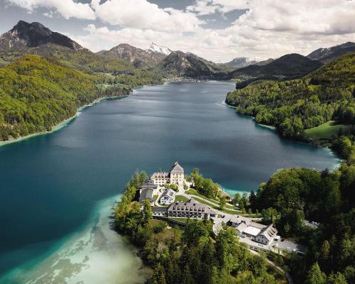 Located a short distance from Salzburg, Lake Fuschl can be found within Austria's Salzkammergut region famous for its lakes and Alpine ranges / Rosewood Hotels & Resorts