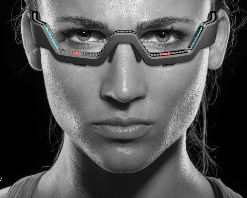 Falcon Frames is a vision-based wearable with built-in gaze-tracking 