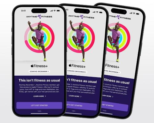 Anytime Fitness and Apple Fitness+ announce collaboration