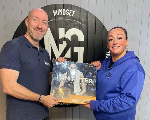 Amy Hall, from NG2 Fitness in Stoke on Trent, was the individual victor / Tanita