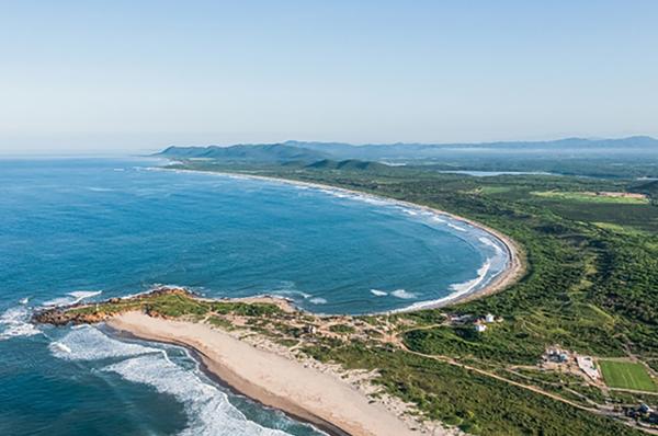Xala, the regenerative project Gere’s involved with, is on the Mexican coastline / photo: xala/six senses