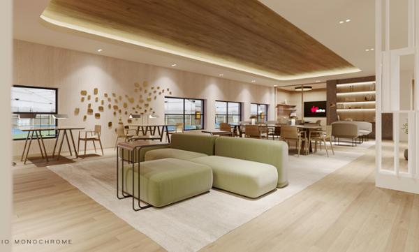 Members can train, eat, work and socialise in the same place / photo: VIRGIN ACTIVE