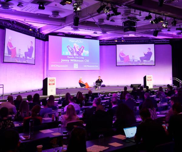Rugby legend Jonny Wilkinson talked about his journey to wellbeing / HCM / Ed Gallagher