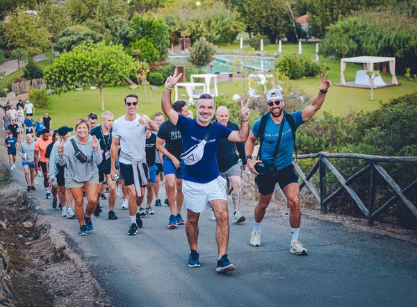Delegates enjoyed a morning hike, HIIT workouts and yoga / photo: W3FIT / JESUS A. FERNANDEZ