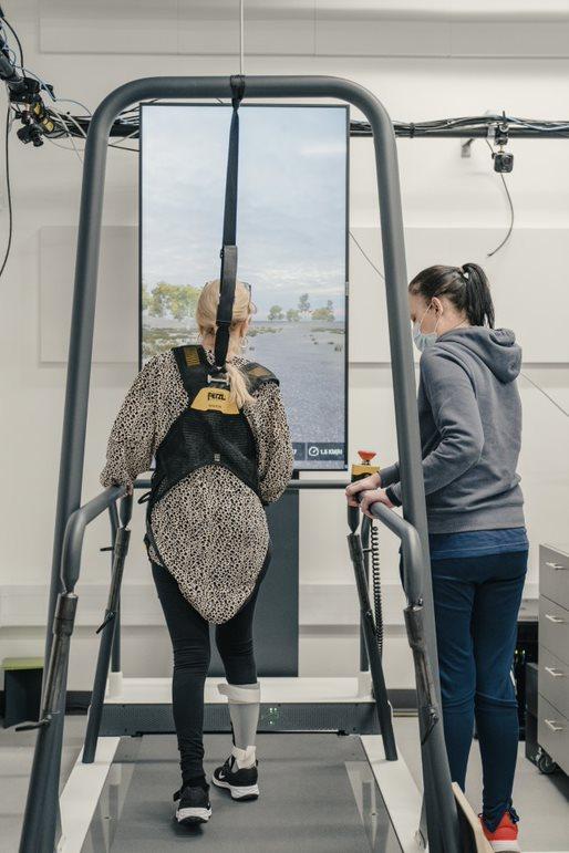 The stroke rehab lab deploys VR treadmills / University of Strathclyde