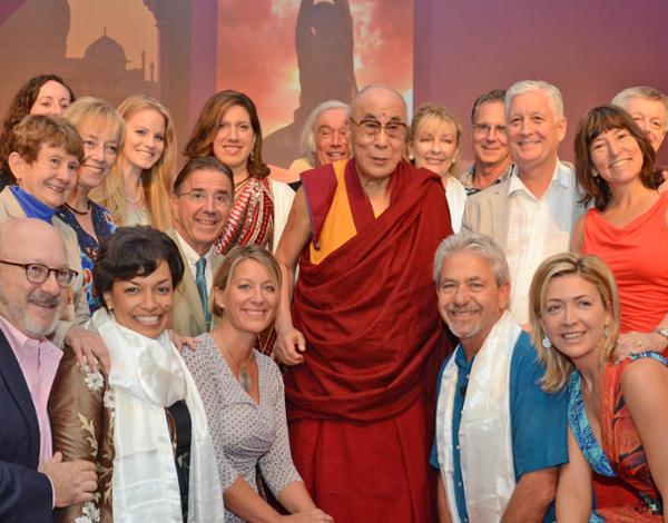 The Dalai Lama at the GWS in India / photo: GLOBAL WELLNESS SUMMIT The Dalai Lama at the GWS in India / photo: GLOBAL WELLNESS SUMMIT