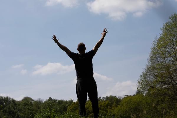 Wilkinson’s mission is to promote mental health and physical activity / photo: Chris Jackson