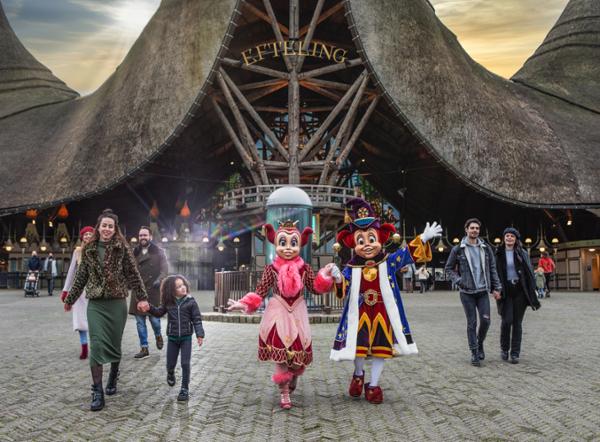 The new Efteling Grand Hotel will be located near the park’s entrance / Image: © Efteling 