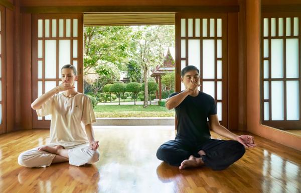 Breathwork is used to reduce the effects of stress / photo: Chiva Som