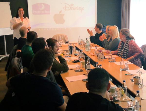 Julie Allen delivering learning and development training / photo: Active Insight