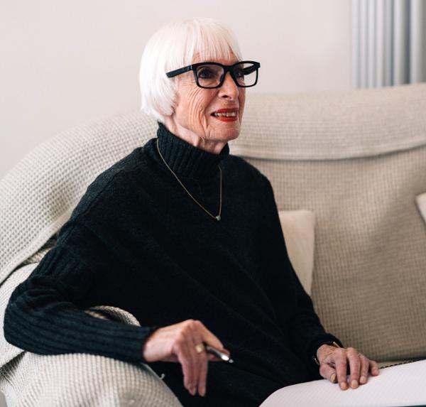 Esther Fairfax is establishing the Lotte Berk Foundation to safeguard her mother’s legacy / photo: Camille Marie Bieber