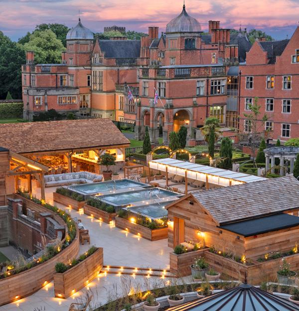 A large number of spas, including Hoar Cross Hall, are investing in upgrades / photo: Hoar Cross Hall