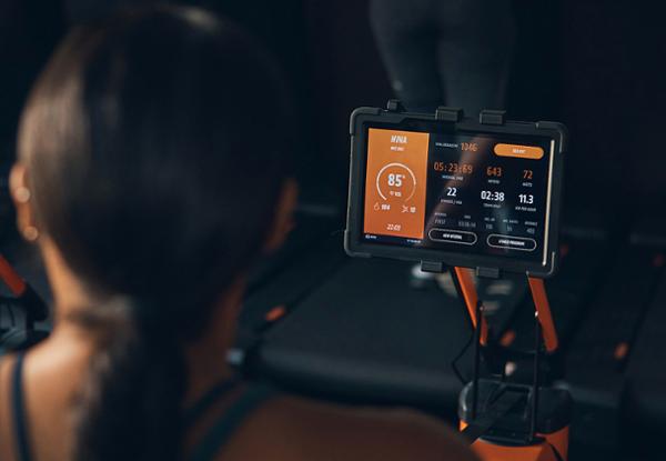The business is built around the proprietory tech platform / Photo: Orangetheory