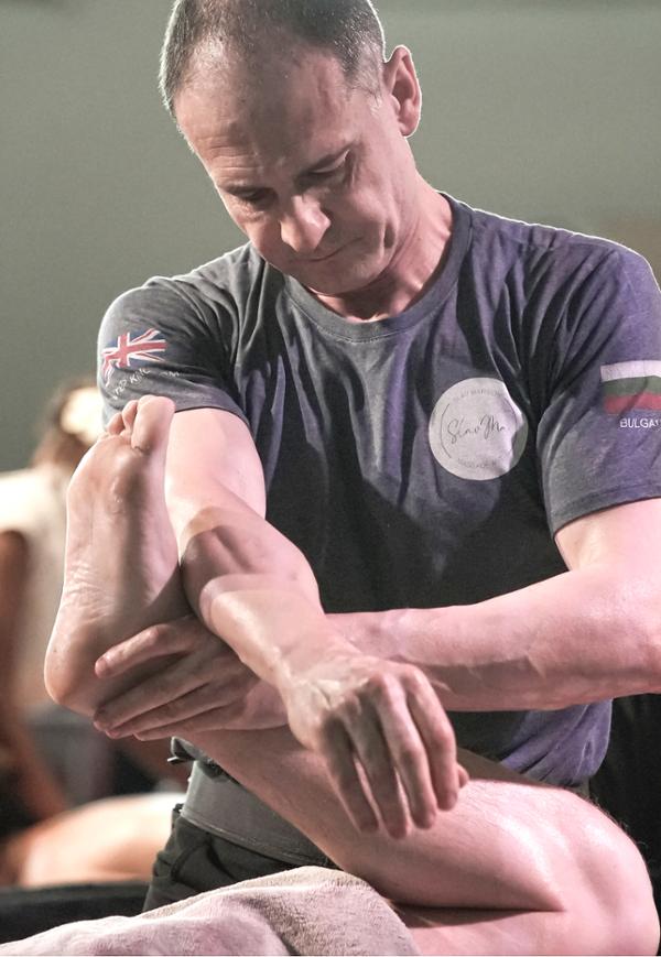 Marinov has a unique treatment style and offers a range of training courses / photo: DotDot3