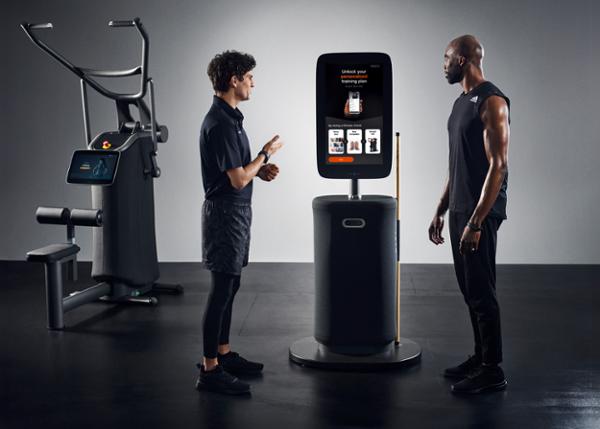EGYM Genius sits at the heart of the gym, providing personalised programmes / photo: EGYM