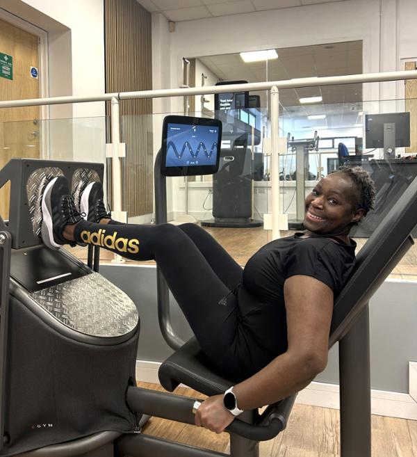 Members of Lodge Park Sports Centre are getting powerful results with EGYM / photo: EGYM/North Northamptonshire Council