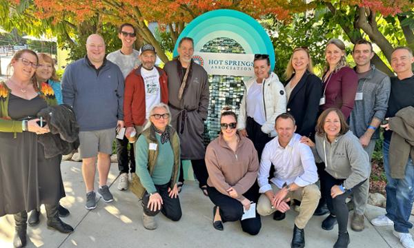 This year’s gathering attracted 170 participants (the most to date), including Spa Business’ Jane Kitchen (back row, fourth from right) / photo: Jane Kitchen