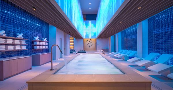 The 55,000sq ft spa has tasteful and calming interiors / photo: DREX Agency_Mark Mediana