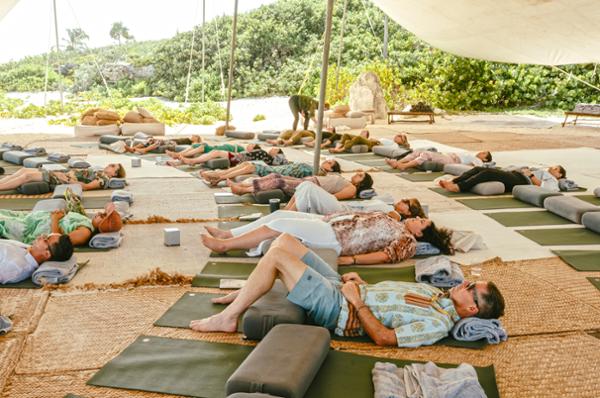 Transformational retreats facilitate personal growth / Synergy