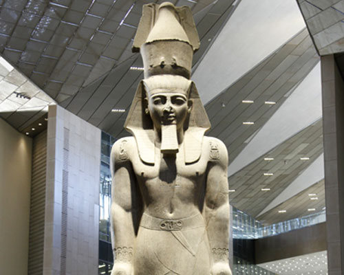 Grand Egyptian Museum captured ahead of opening