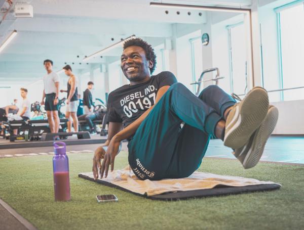 Movement is a vital part of the whole lifestyle approach / photo: JIMS / Colruyt Group