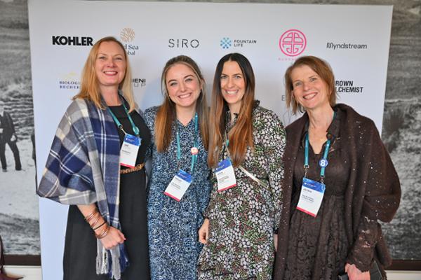 Out in force: the <i>Spa Business</i> team reported live from the summit and shared their key insights / photo: Global Wellness Summit 2024