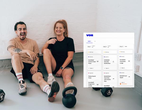 VOR allows PTs to create and send personalised plans to clients / photo: Another Round