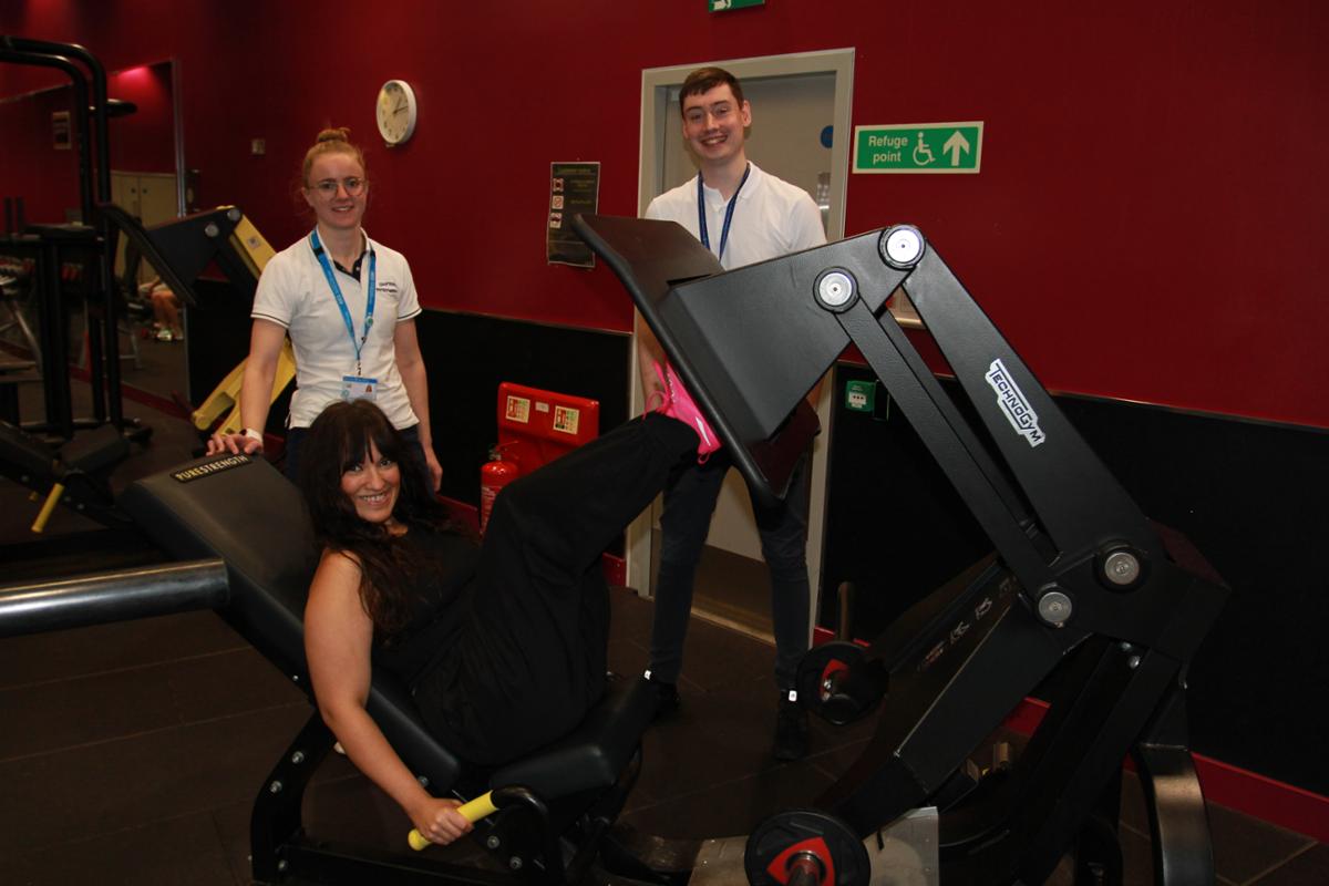 NHS physios working out of London's Castle Leisure Centre / Guy's & St Thomas'