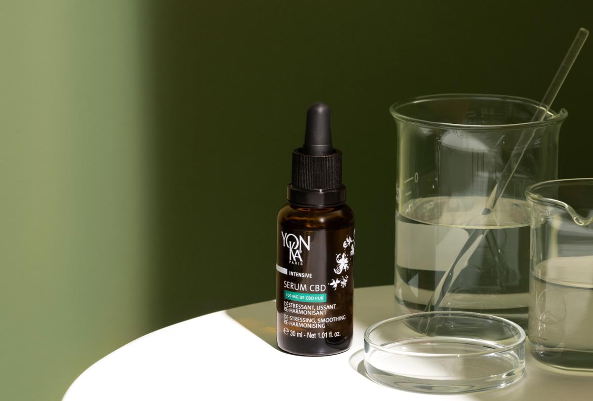 Yon-Ka Paris’ new CBD Serum has been meticulously crafted to provide soothing relief from stress-induced damage and offer a holistic solution for the body, skin and mind / Yon-Ka Paris