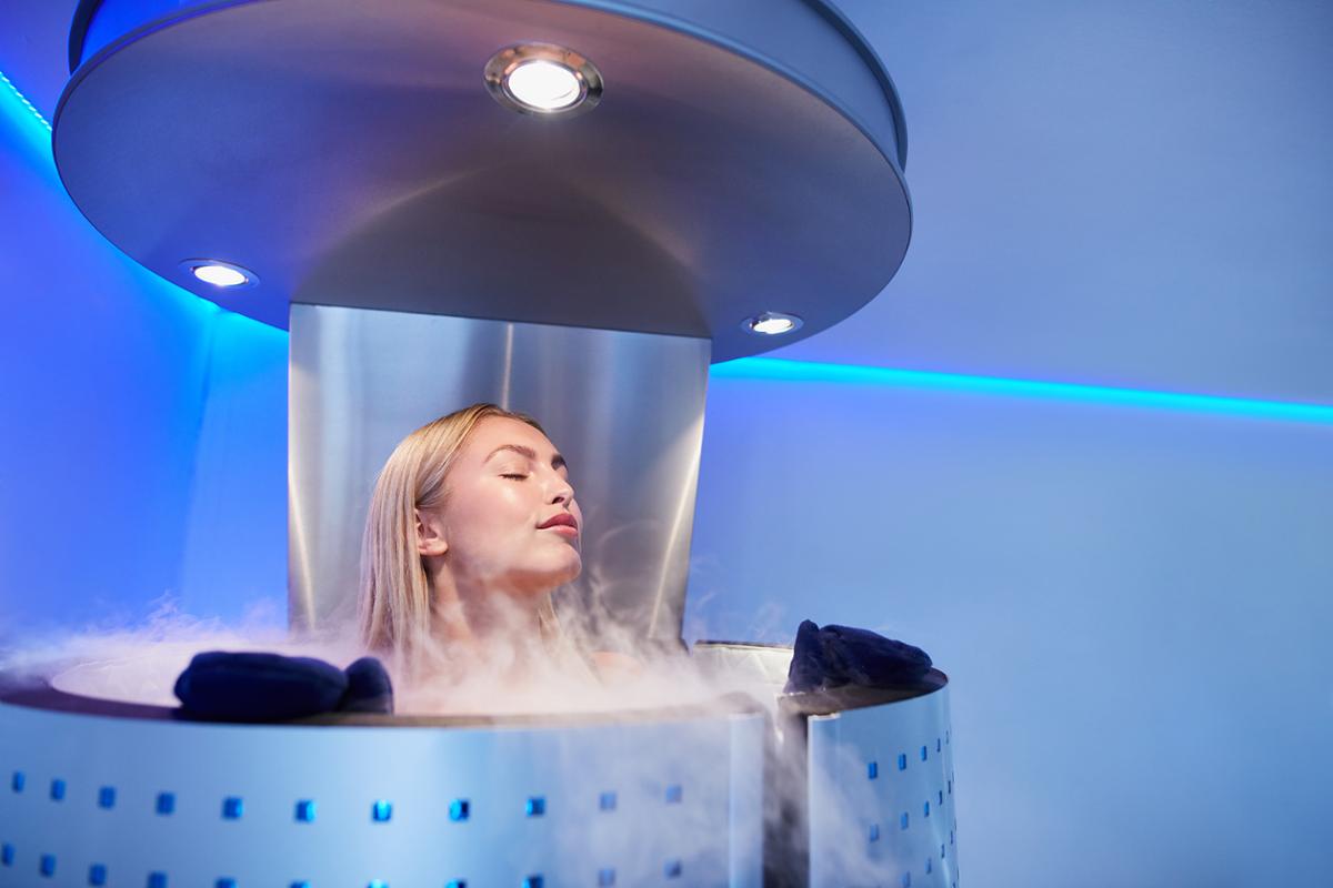 The Covery aims to alleviate the stresses of daily life by emphasising recovery and stress-relieving practices such as cryotherapy / Shutterstock/Jacob Lund
