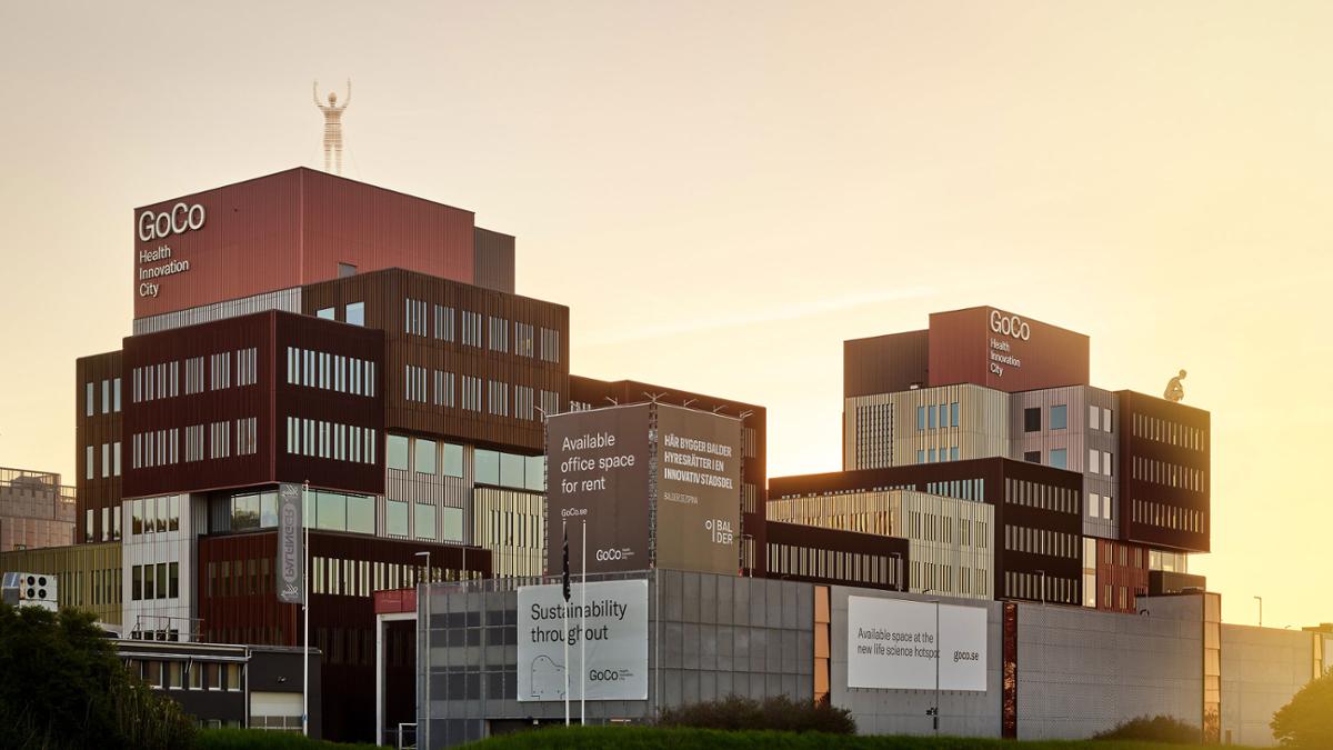 GoCo Health Innovation City is already on-site / Copyright: Semrén + Månsson