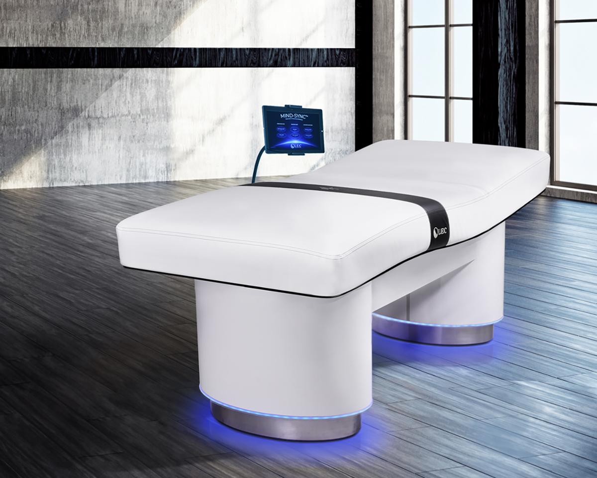 The bed is operated by a proprietary Flo-Tech II™ whisper-quiet all-electric lift system / Living Earth Crafts The bed is operated by a proprietary Flo-Tech II™ whisper-quiet all-electric lift system / Living Earth Crafts