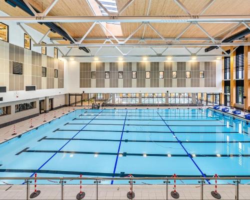 The 25 metre pool is one of three pools / Places Leisure