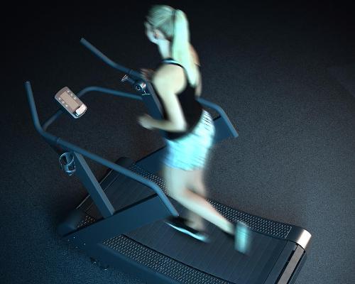 The Curved Slat Treadmill from Pulse Fitness / PULSE FITNESS 