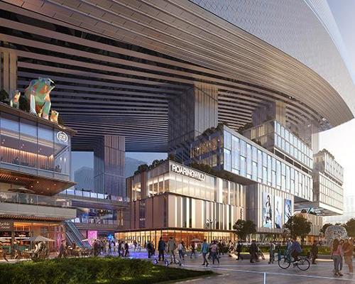 The mixed use scheme covers 131Ha / 10 Design