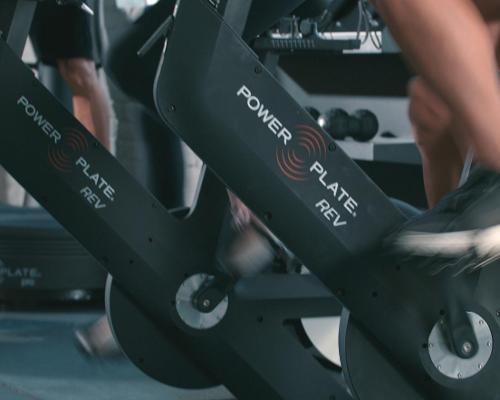 Vibration via the bike’s pedals boosts muscle activation Credit: Powerplate