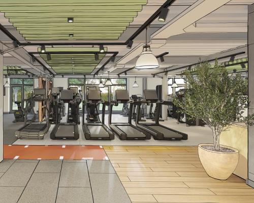Membership of the gym is £200/month plus joining fee / Calcot Collection