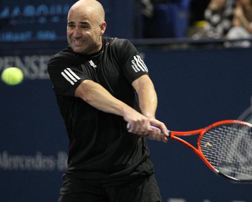 Andre Agassi has joined Life Time to develop pickleball / shutterstock/Photo Works