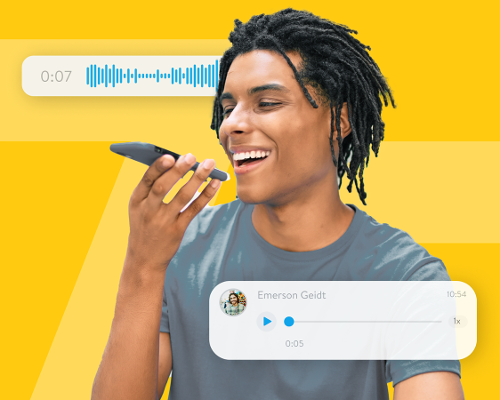 Using voice messages when communicating with a clients can be a game changer Credit: Trainerize