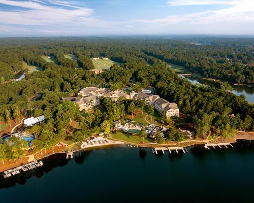 Ritz-Carlton Reynolds, Lake Oconee is a luxury lakefront resort with a range of spa, golf and dining offerings